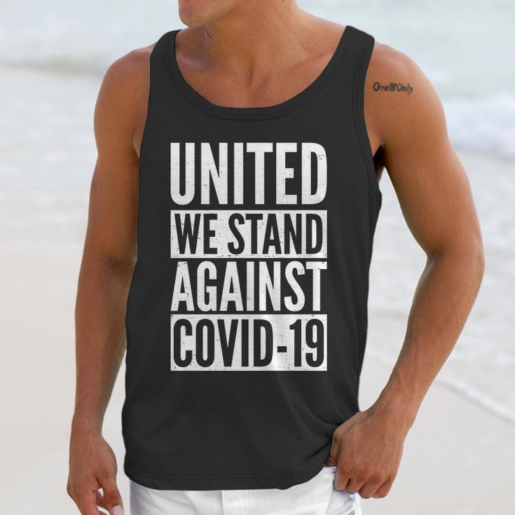 United We Stand Against Covid-19 Unisex Tank Top Gifts for Her