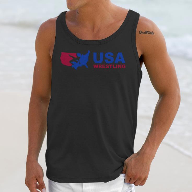 Usa Wrestling Unisex Tank Top Gifts for Her