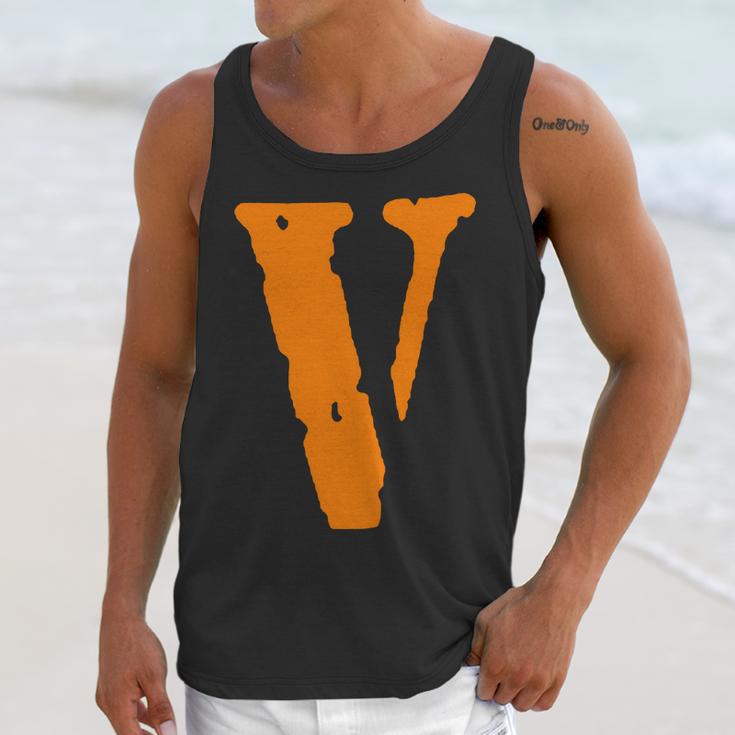 V As Vlone Orange T-Shirt Unisex Tank Top Gifts for Her