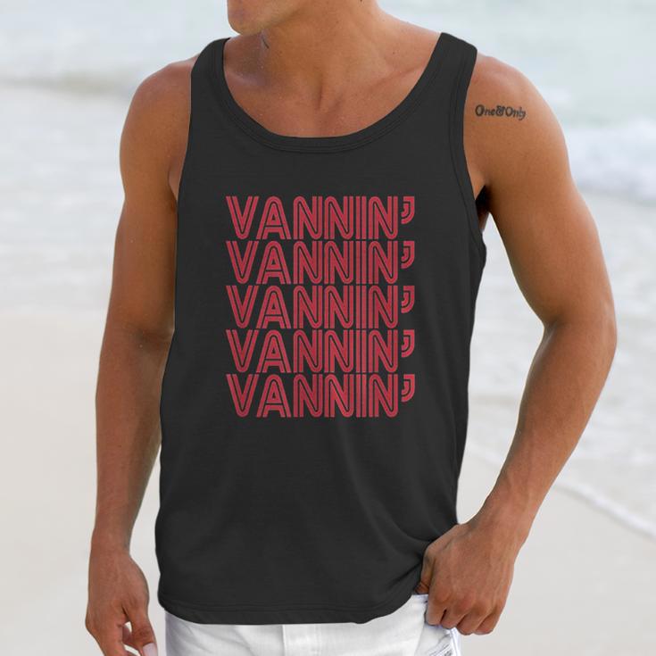 Vannin Retro Red Unisex Tank Top Gifts for Her