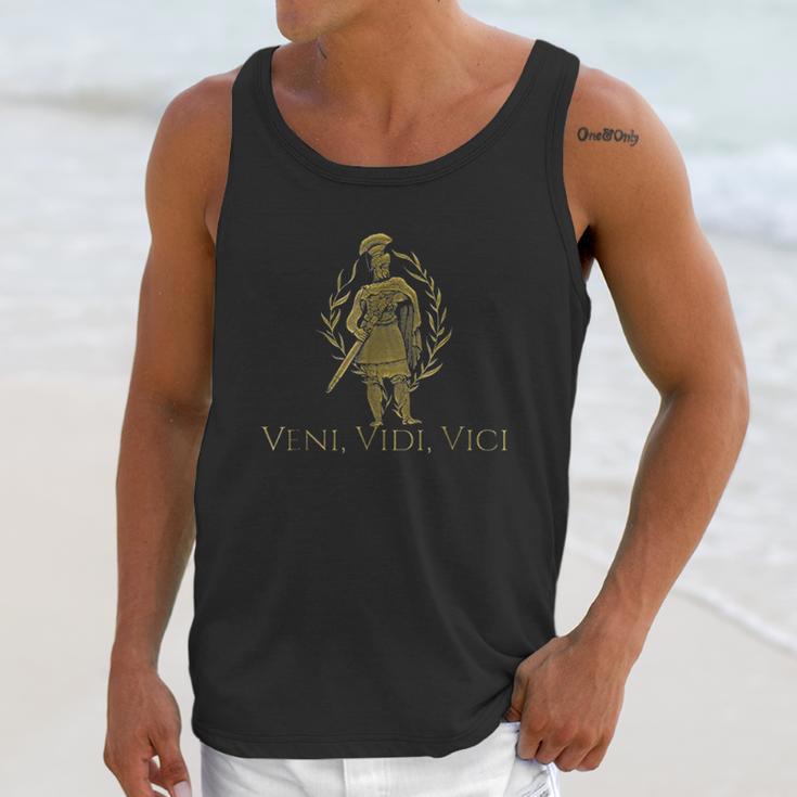 Veni Vidi Vici Unisex Tank Top Gifts for Her