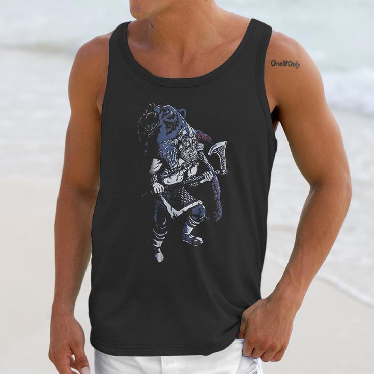 Viking Berserker Bear Spirit Unisex Tank Top Gifts for Her