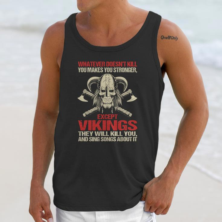 Vikings Thay Will Kill You Unisex Tank Top Gifts for Her