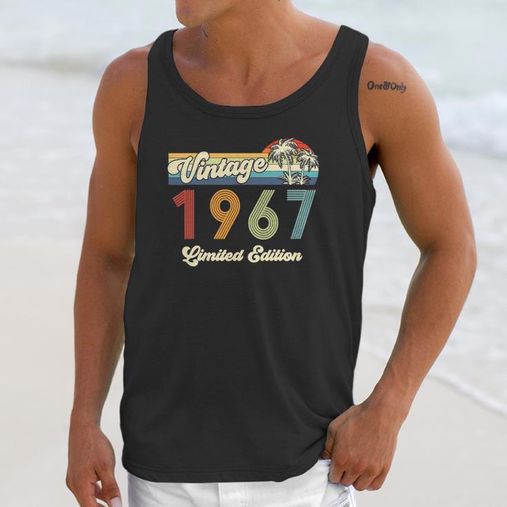 Vintage 1967 55Th Birthday Limited Edition 55 Years Old Unisex Tank Top Gifts for Her