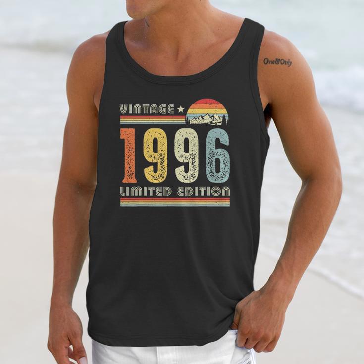 Vintage 1996 Made In 1996 26Th Birthday 26 Years Old Unisex Tank Top Gifts for Her