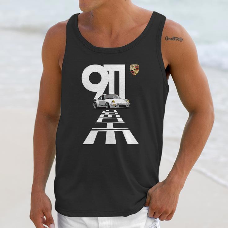 Vintage 911 Porsche Racing Car Unisex Tank Top Gifts for Her