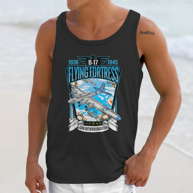 Vintage B17 Flying Fortress Ww2 Heavy Bomber Aviator Unisex Tank Top Gifts for Her