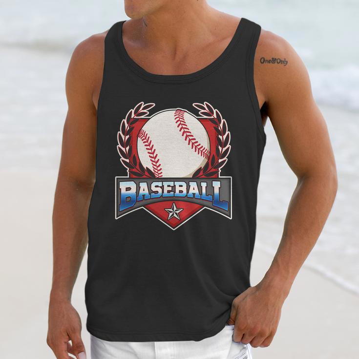 Vintage Baseball Fan Logo Unisex Tank Top Gifts for Her