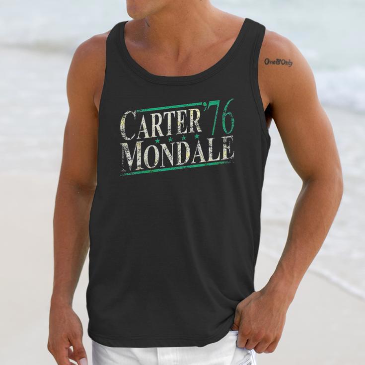 Vintage Carter Mondale 1976 Jimmy Carter Retro Campaign Unisex Tank Top Gifts for Her