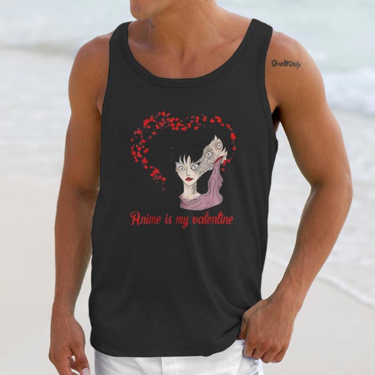 Vintage Junji Ito Gifts Anime Is My Valentine Tomie Manga Unisex Tank Top Gifts for Her