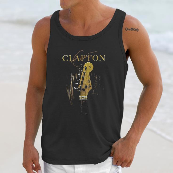 Vintage Retro Style Clapton Classic Guitar Unisex Tank Top Gifts for Her