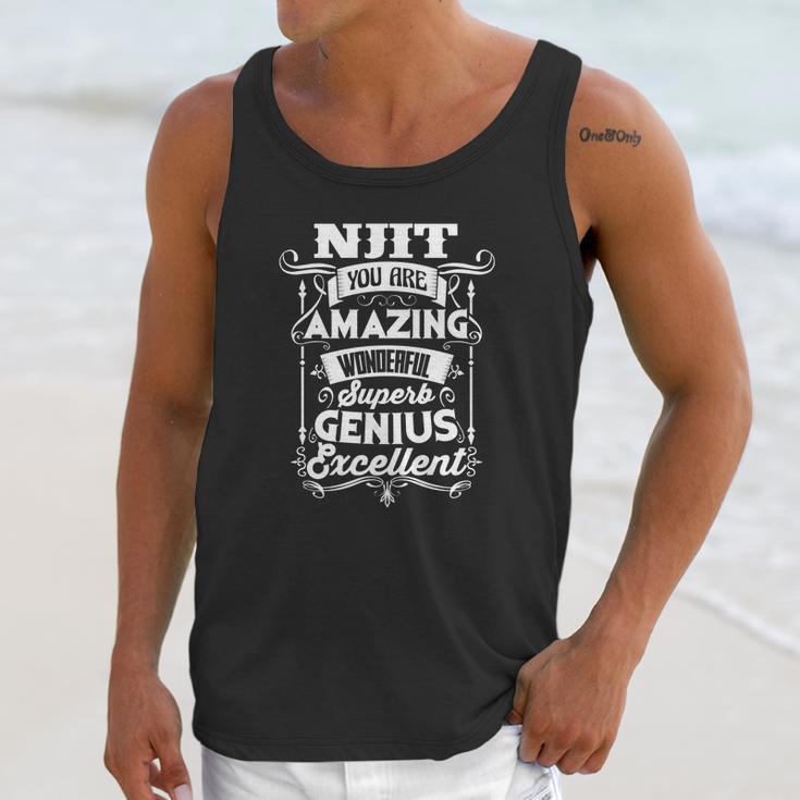 Vintage Tshirt For Njit Unisex Tank Top Gifts for Her