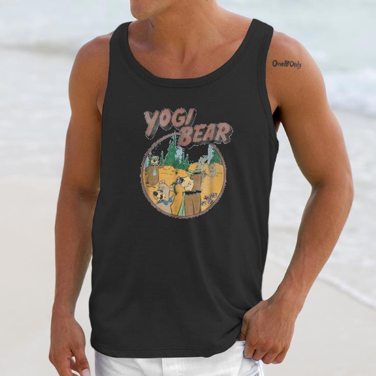 Vintage Yogi Bear And Friends Unisex Tank Top Gifts for Her