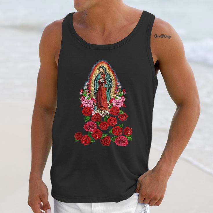 Virgin Mary Our Lady Of Guadalupe Catholic Saint Unisex Tank Top Gifts for Her