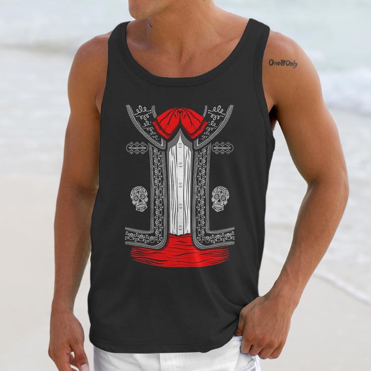 Viva Mexico Mens Mariachi Dia De Los Muertos Day Of The Dead Mexican Skeleton Halloween Unisex Tank Top Gifts for Her