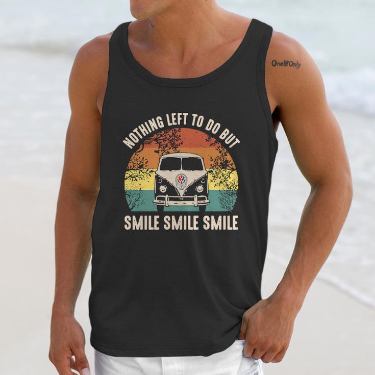 Volkswagen Nothing Left To Do But Smile Smile Smile Unisex Tank Top Gifts for Her