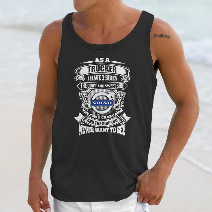 As A Volvo Trucker Unisex Tank Top Gifts for Her