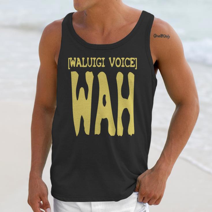 Waluigi Voice Shirt Unisex Tank Top Gifts for Her