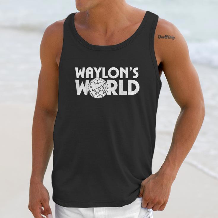 Waylon Jennings Waylons World Unisex Tank Top Gifts for Her