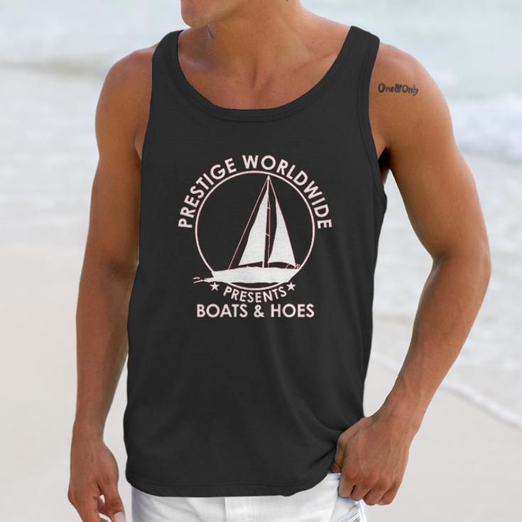 Wild Bobby Prestige Worldwide Funny Boats And Hoes Unisex Tank Top Gifts for Her