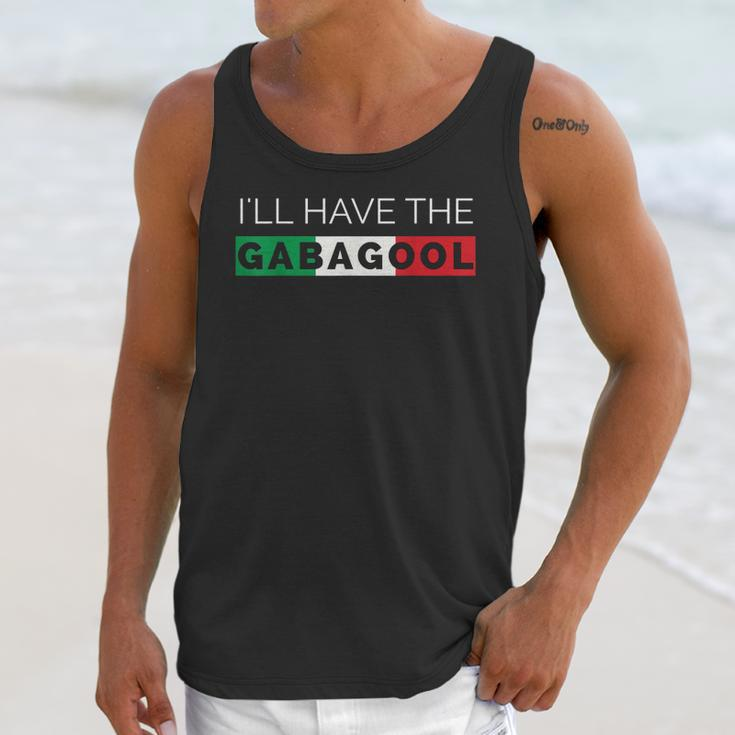 I Will Have The Gabagool Funny Graphic Unisex Tank Top Gifts for Her