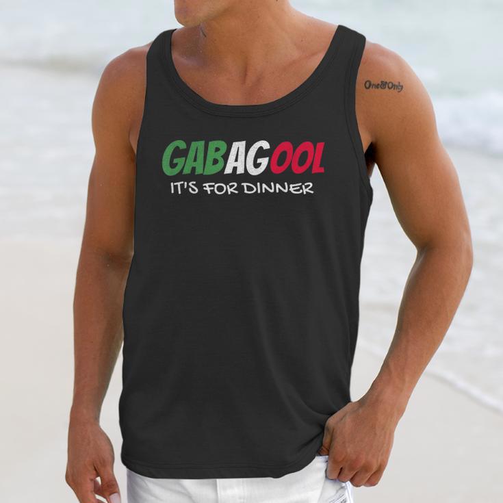 I Will Have The Gabagool Its For Dinner Unisex Tank Top Gifts for Her