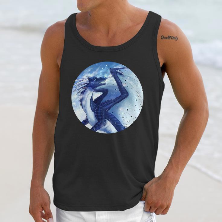 Wings Of Fire - Whiteout The Icewingnightwing Hybrid T-Shirt Unisex Tank Top Gifts for Her