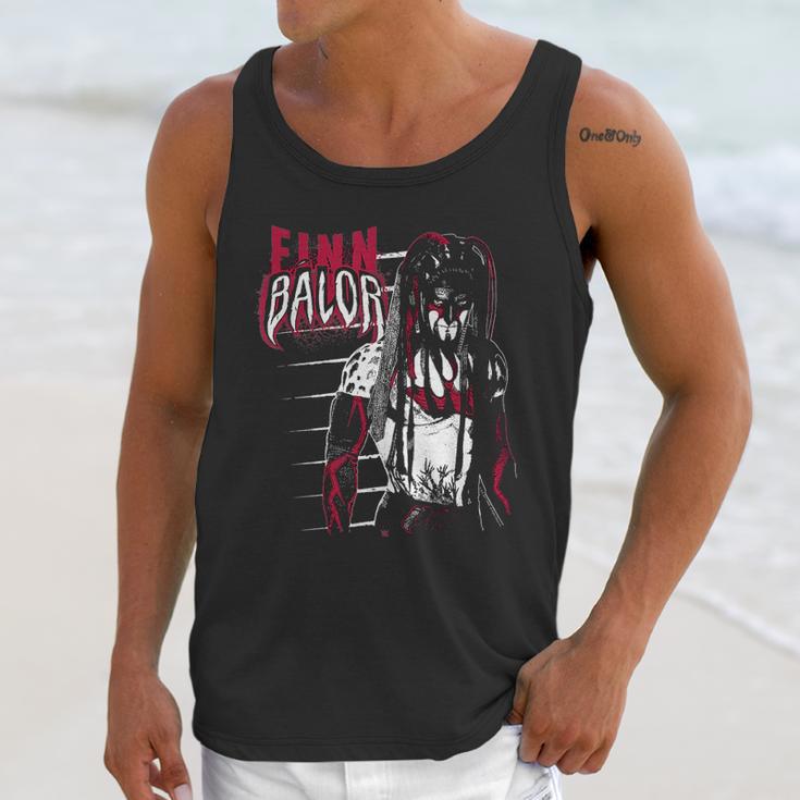 Wrestling Wwe Finn Balor Black And Red Unisex Tank Top Gifts for Her