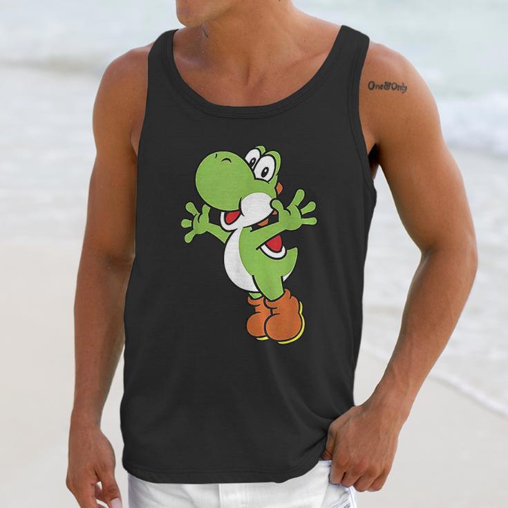 Yoshi Classic Jump Portrait Unisex Tank Top Gifts for Her