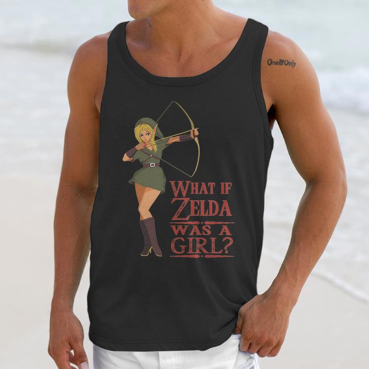 What If Zelda Was A Girl Shirt Unisex Tank Top Gifts for Her