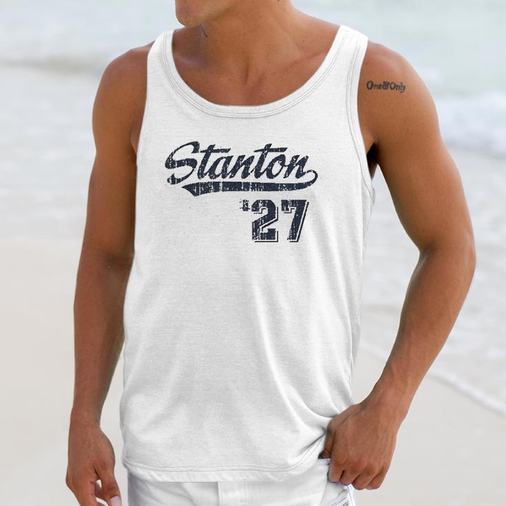 500 Level Giancarlo Stanton New York Baseball Unisex Tank Top Gifts for Her