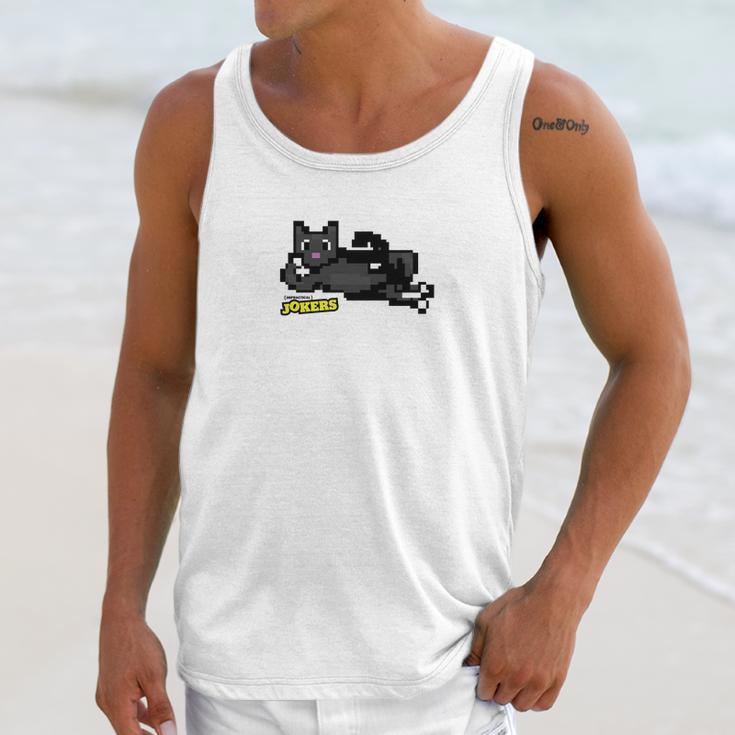 8Bit Benjamin The Cat Unisex Tank Top Gifts for Her