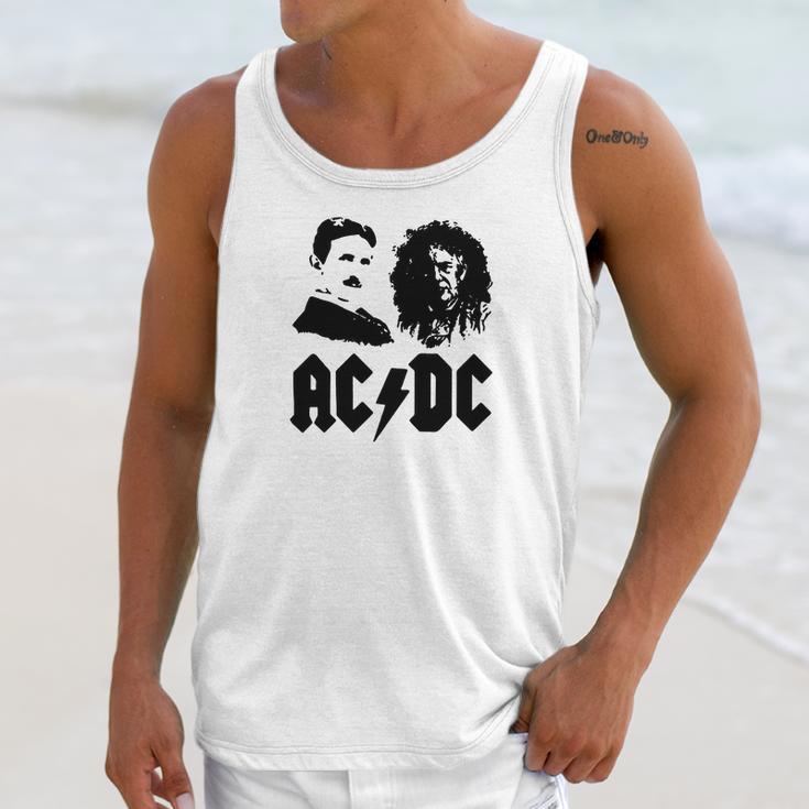 Ac Dc Tesla Edison Shirt Unisex Tank Top Gifts for Her