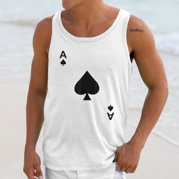 Ace Of Spades Blackjack Cards Poker Unisex Tank Top Gifts for Her