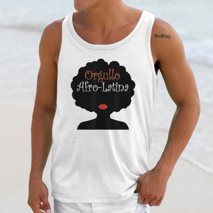 Afro Latina Orgullo Unisex Tank Top Gifts for Her