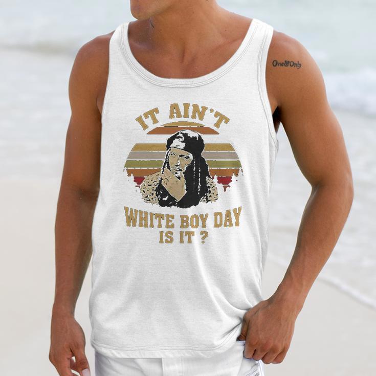 It Aint White Boy Day Is It Spivey True Romance Vintage Unisex Tank Top Gifts for Her