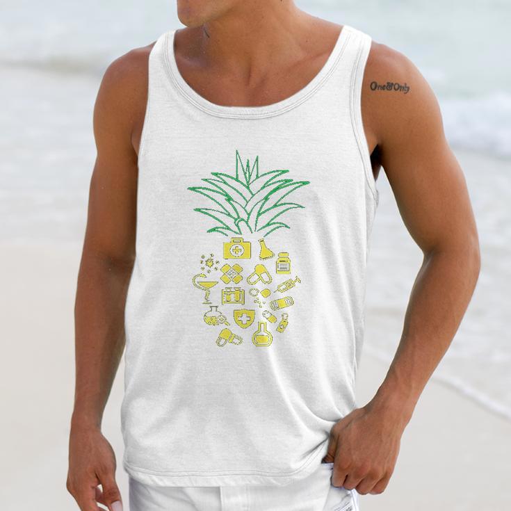 Aloha Pineapple Pharmacist Summer Pharmacy Unisex Tank Top Gifts for Her