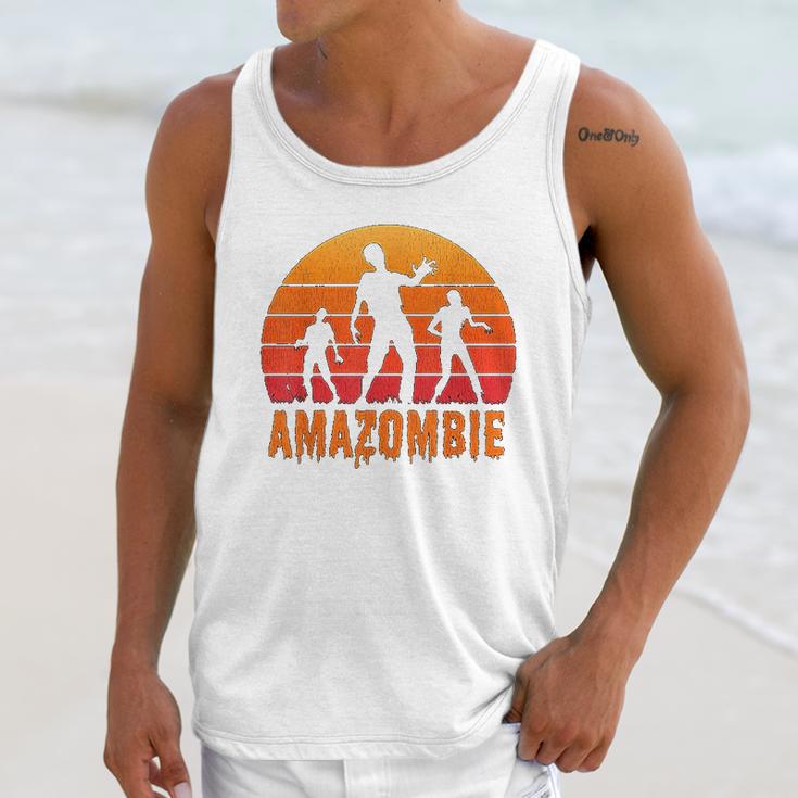 Amazombie Coworker Warehouse Zombie Gag Gift Unisex Tank Top Gifts for Her