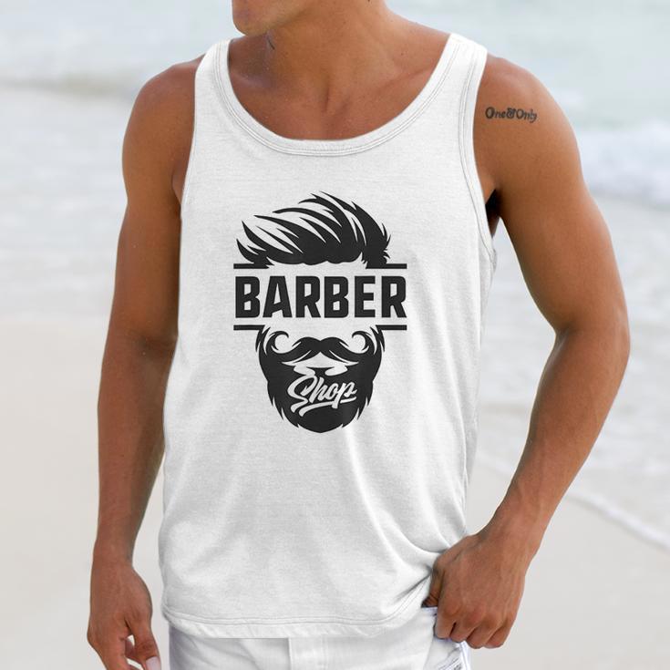 Barber Shop Apron Combo Blade Case Station Hair Set Unisex Tank Top Gifts for Her