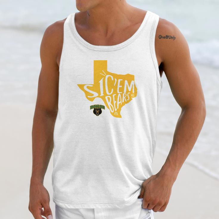 Baylor Bears State Slogan Apparel Unisex Tank Top Gifts for Her