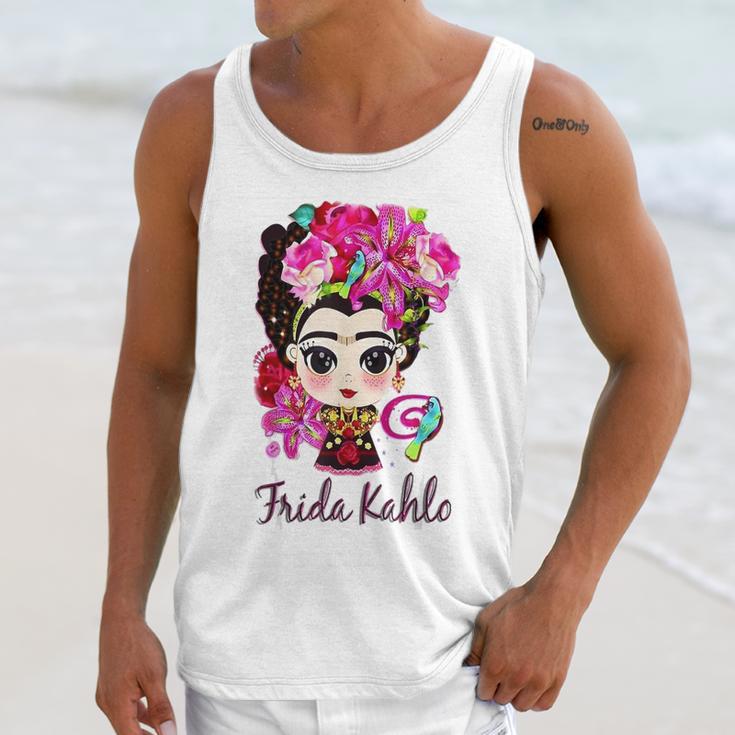 Beautiful Mexican Frida Kahlo Unisex Tank Top Gifts for Her