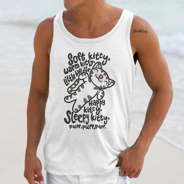 The Big Bang Theory Soft Kitty Unisex Tank Top Gifts for Her