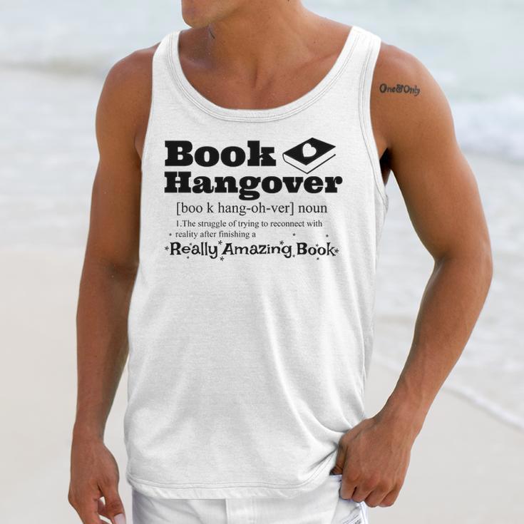 Book Hangover Ella James Logo Unisex Tank Top Gifts for Her