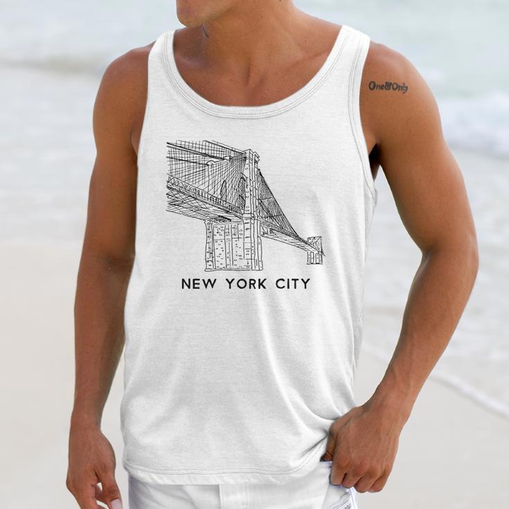 Brooklyn Bridge New York City Ny Unisex Tank Top Gifts for Her