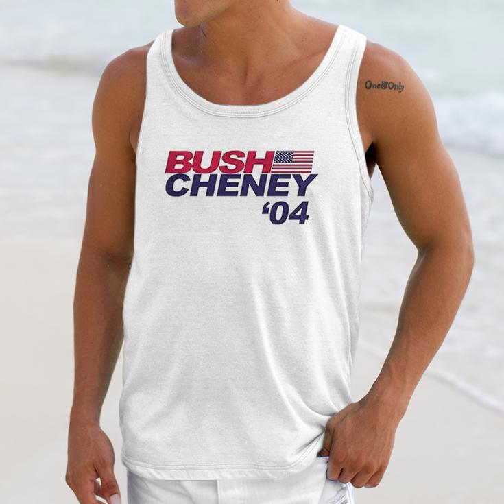 Bush Cheney White Unisex Tank Top Gifts for Her