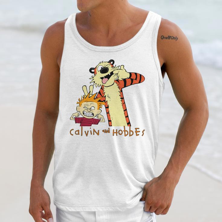 Calvin And Hobbes Unisex Tank Top Gifts for Her