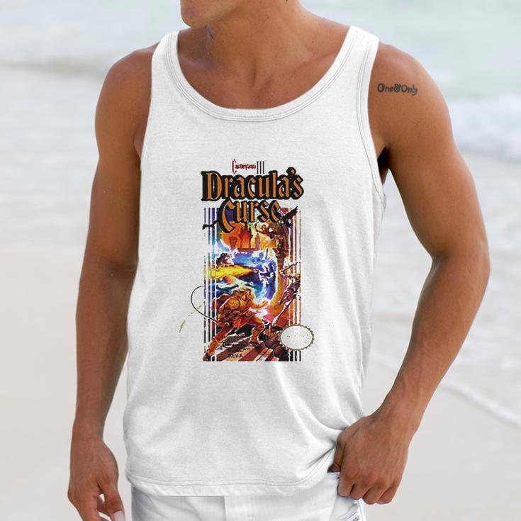 Castlevania 3 Draculas Curse Retro Video Game Unisex Tank Top Gifts for Her