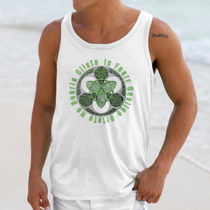 Celtic Gaelic Irish Saying Ireland Trinity Knot Unisex Tank Top Gifts for Her