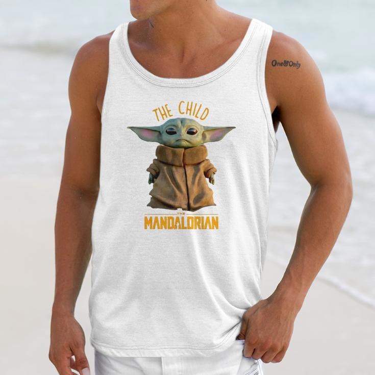 The Child Baby Yoda Mandalorian Shirt Unisex Tank Top Gifts for Her