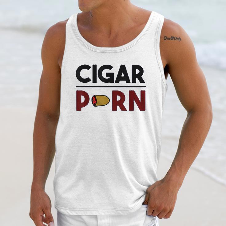 Cigar Porn Cut Cigar Gift For Men Cigar Unisex Tank Top Gifts for Her